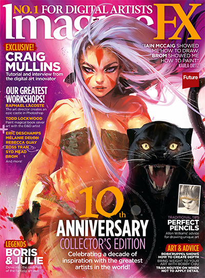 英国《ImagineFX》数码动漫CG杂志PDF电子版【2016年合集13期】