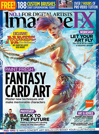 英国《ImagineFX》数码动漫CG杂志PDF电子版【2016年合集13期】