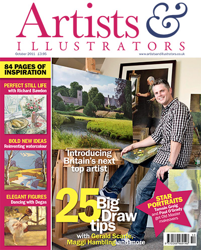 英国《Artists&Illustrators》艺术设计杂志PDF电子版【2011年合集7期】
