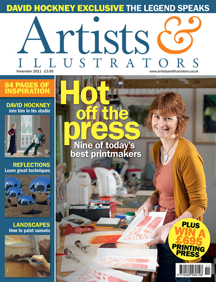 英国《Artists&Illustrators》艺术设计杂志PDF电子版【2011年合集7期】