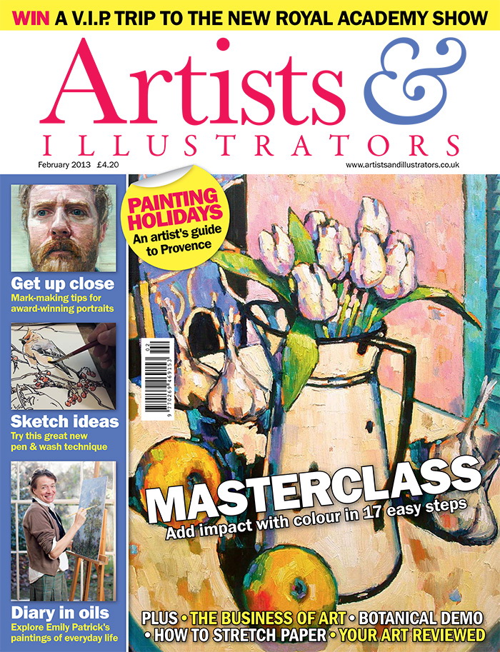 英国《Artists&Illustrators》艺术设计杂志PDF电子版【2013年合集13期】