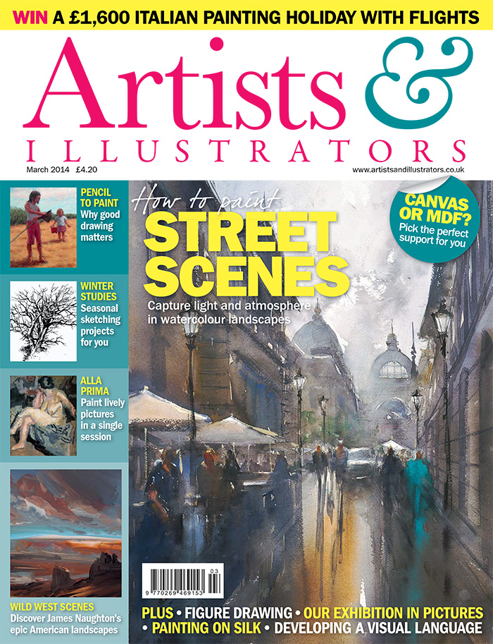 英国《Artists&Illustrators》艺术设计杂志PDF电子版【2014年合集13期】