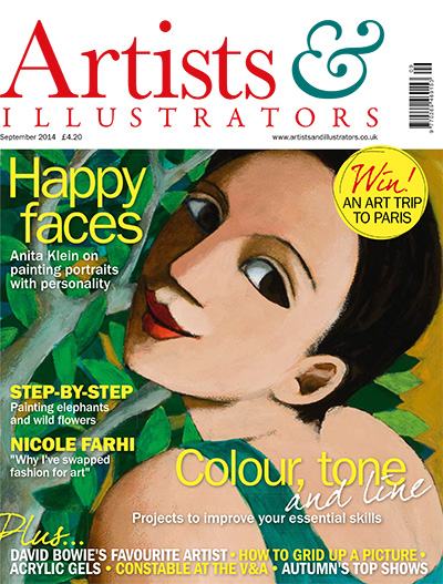 英国《Artists&Illustrators》艺术设计杂志PDF电子版【2014年合集13期】