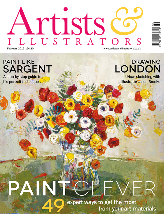 英国《Artists&Illustrators》艺术设计杂志PDF电子版【2015年合集13期】
