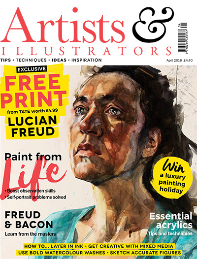 英国《Artists&Illustrators》艺术设计杂志PDF电子版【2018年合集13期】