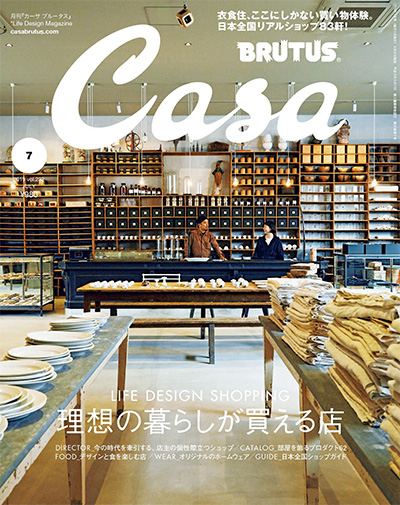 日本《Casa brutus》室内设计杂志PDF电子版【2019年合集12期】
