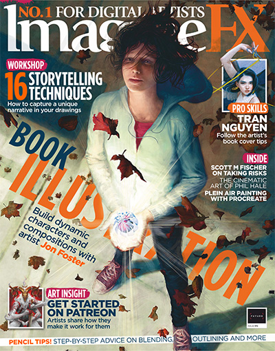 英国《ImagineFX》数码动漫CG杂志PDF电子版【2019年合集13期】