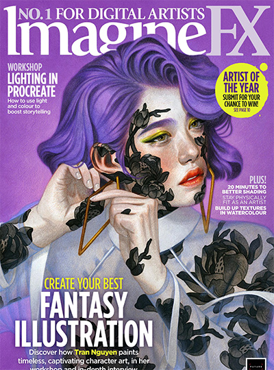 英国《ImagineFX》数码动漫CG杂志PDF电子版【2020年合集13期】