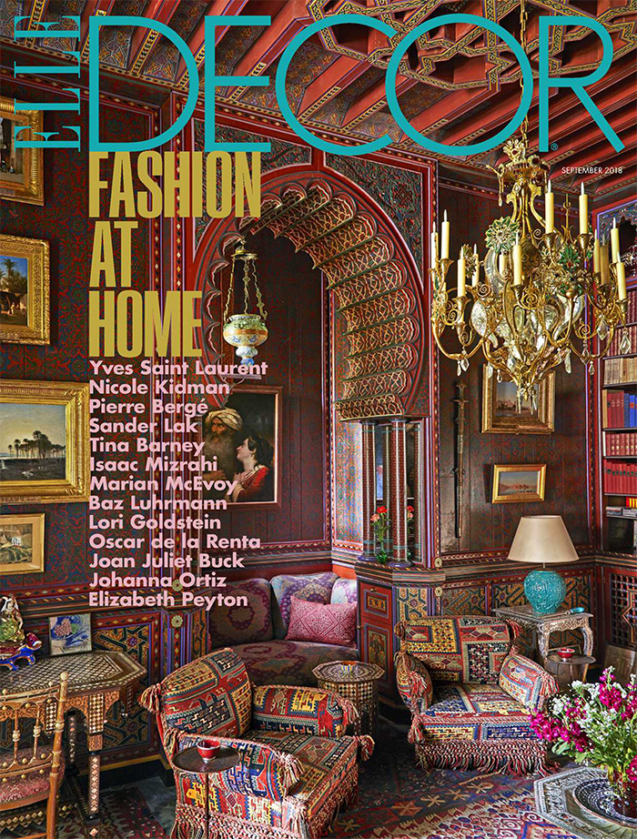 美国《ELLE Decor》时尚家居杂志PDF电子版【2018年合集10期】