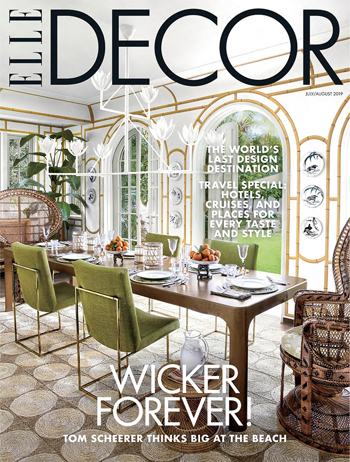 美国《ELLE Decor》时尚家居杂志PDF电子版【2019年07&08月刊免费下载阅读】