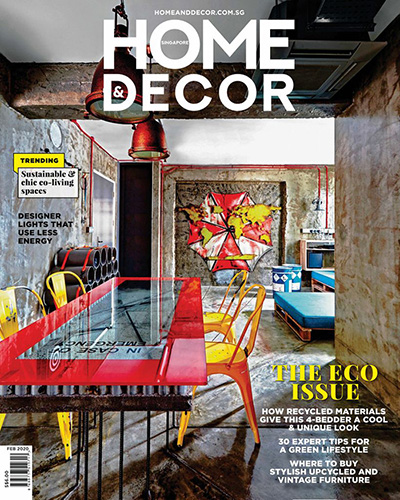 新加坡《Home&Decor》室内装饰家居杂志PDF电子版【2020年合集12期】