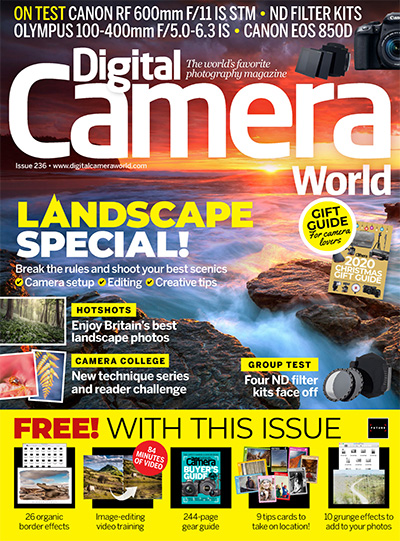 英国《DIGITAL CAMERA WORLD》数码相机世界杂志PDF电子版【2020年合集12期】