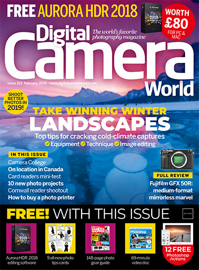 英国《DIGITAL CAMERA WORLD》数码相机世界杂志PDF电子版【2019年合集12期】