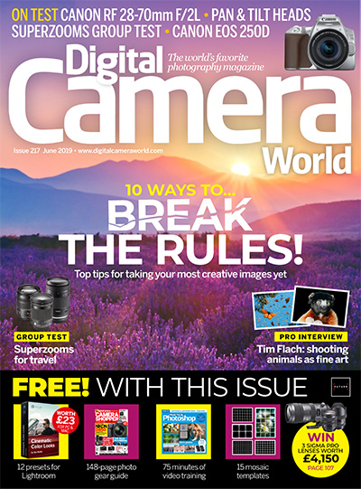 英国《DIGITAL CAMERA WORLD》数码相机世界杂志PDF电子版【2019年合集12期】