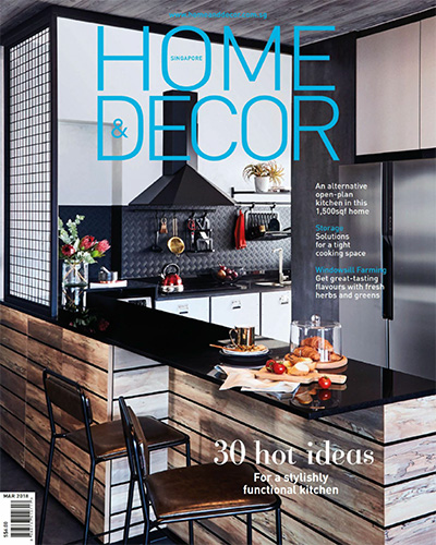 新加坡《Home&Decor》室内装饰家居杂志PDF电子版【2018年合集12期】