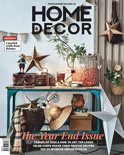 新加坡《Home&Decor》室内装饰家居杂志PDF电子版【2019年合集12期】