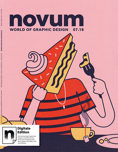 德国《novum》平面设计杂志PDF电子版【2018年合集12期】