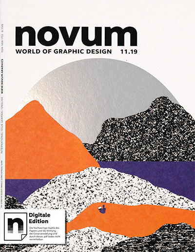 德国《novum》平面设计杂志PDF电子版【2019年合集12期】