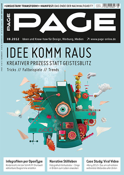 德国《Page》广告版式设计杂志PDF电子版【2012年合集16期】