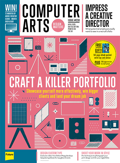 英国《Computer Arts》数码艺术设计杂志PDF电子版【2015年合集13期】