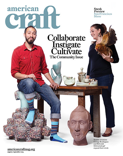 美国《American Craft》工艺艺术设计杂志PDF电子版【2015年合集6期】