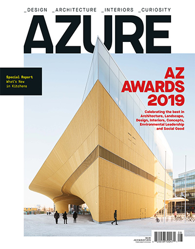 加拿大《AZURE》建筑室内设计杂志PDF电子版【2019年合集8期】