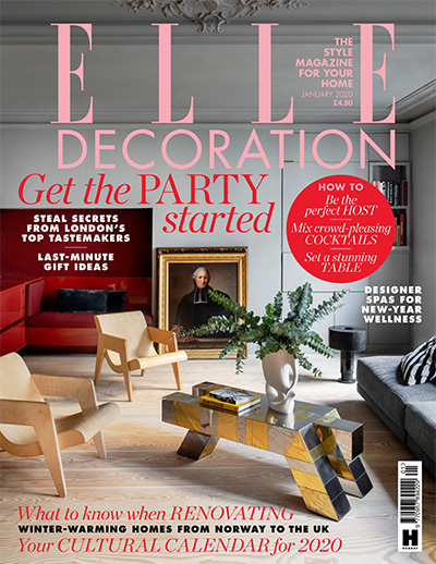 英国《Elle Decoration》家居装饰艺术杂志PDF电子版【2020年合集12期】