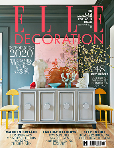 英国《Elle Decoration》家居装饰艺术杂志PDF电子版【2020年合集12期】