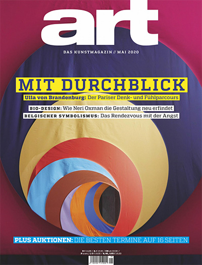 德国《ART Magazin》权威艺术文化杂志PDF电子版【2020年合集12期】