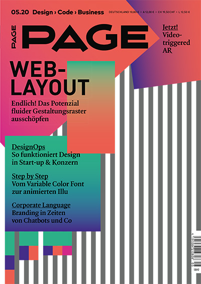 德国《Page》广告版式设计杂志PDF电子版【2020年合集13期】