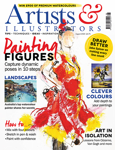 英国《Artists&Illustrators》艺术设计杂志PDF电子版【2020年合集13期】