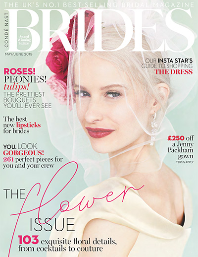 英国《Brides UK》时尚新娘婚纱杂志PDF电子版【2019年合集5期】