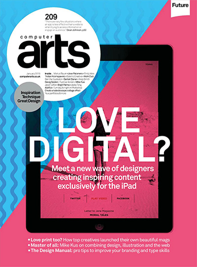 英国《Computer Arts》数码艺术设计杂志PDF电子版【2013年合集13期】