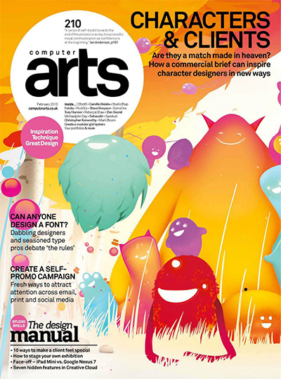英国《Computer Arts》数码艺术设计杂志PDF电子版【2013年合集13期】