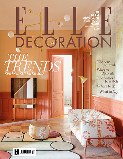 英国《Elle Decoration》家居装饰艺术杂志PDF电子版【2018年合集12期】