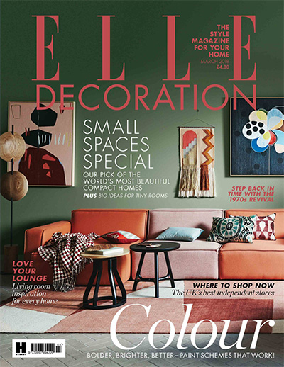 英国《Elle Decoration》家居装饰艺术杂志PDF电子版【2018年合集12期】