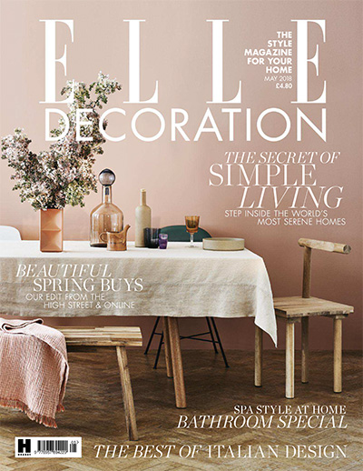 英国《Elle Decoration》家居装饰艺术杂志PDF电子版【2018年合集12期】