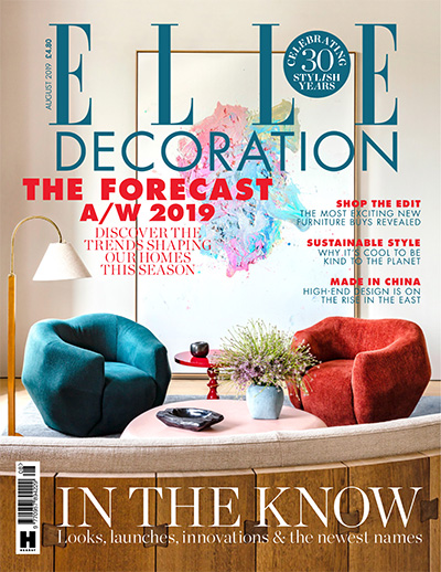 英国《Elle Decoration》家居装饰艺术杂志PDF电子版【2019年合集12期】