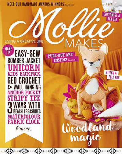 英国《Mollie Makes》创意手工艺术杂志PDF电子版【2016年合集6期】