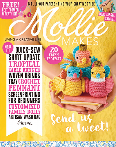 英国《Mollie Makes》创意手工艺术杂志PDF电子版【2017年合集15期】