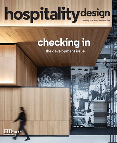美国《Hospitality Design》权威酒店设计杂志PDF电子版【2019年合集12期】