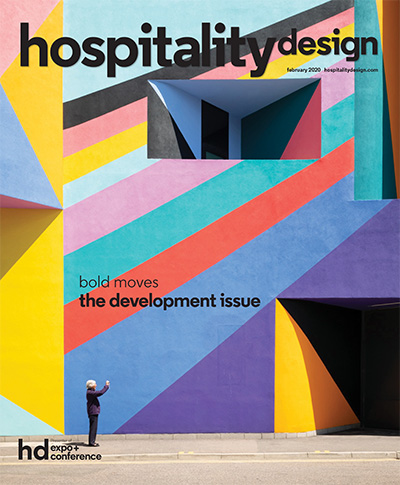美国《Hospitality Design》权威酒店设计杂志PDF电子版【2020年合集12期】