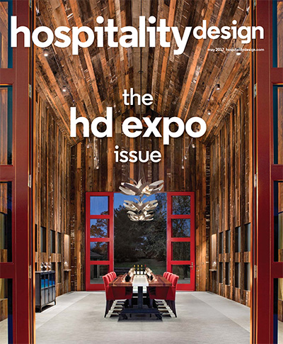 美国《Hospitality Design》权威酒店设计杂志PDF电子版【2017年合集11期】