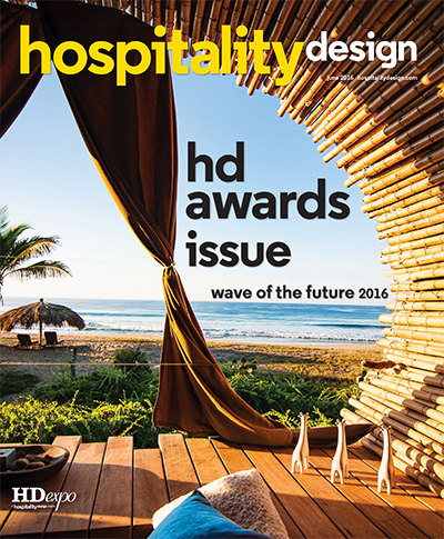 美国《Hospitality Design》权威酒店设计杂志PDF电子版【2016年合集10期】