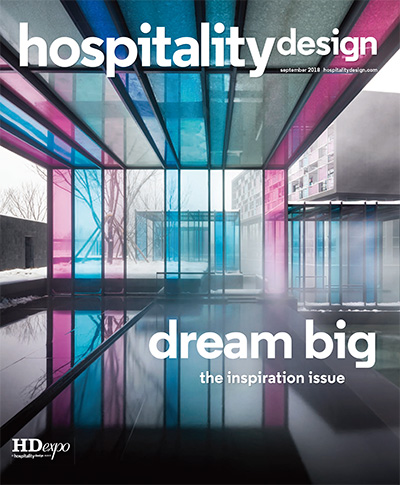 美国《Hospitality Design》权威酒店设计杂志PDF电子版【2018年合集11期】