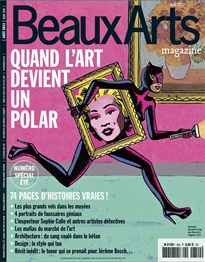 法国《Beaux Arts》当代美术杂志PDF电子版【2013年合集12期】