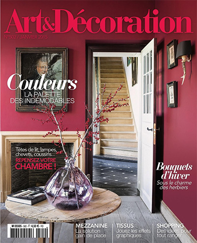 法国《Art & Décoration》艺术室内装饰杂志PDF电子版【2015年合集9期】
