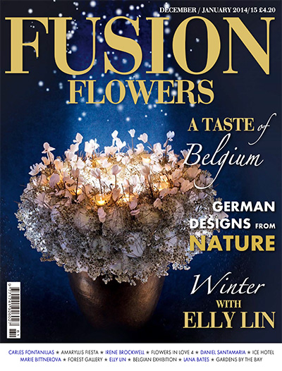 英国《Fusion Flowers》花艺插花杂志PDF电子版【2014/2015/2016年合集12期】
