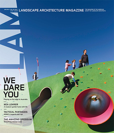 美国《Landscape Architecture》景观建筑杂志PDF电子版【2015年合集12期】