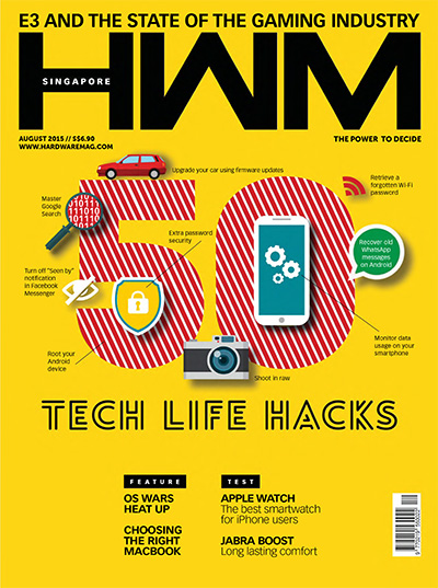 新加坡《HWM》数码产品科技杂志PDF电子版【2015年合集12期】